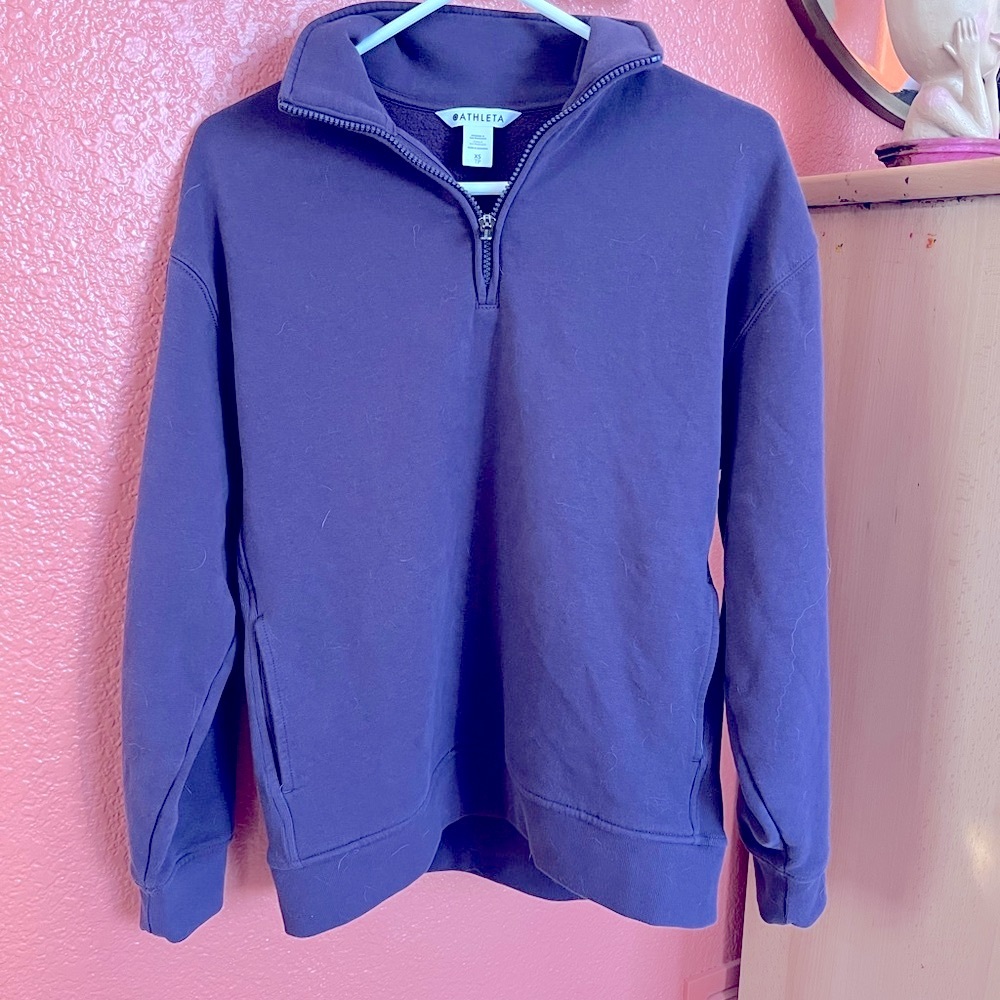 Athleta Women's Forever Fleece 1/4 Zip Up